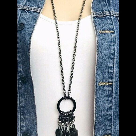 Premier Designs Cha Cha Cha Necklace NWOT 36"+4" - Picture 3 of 11